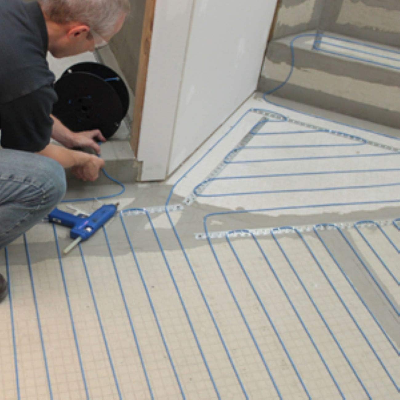 SunTouch WarmWire Floor Heating Kit, 15 Sq. Ft., (120V)