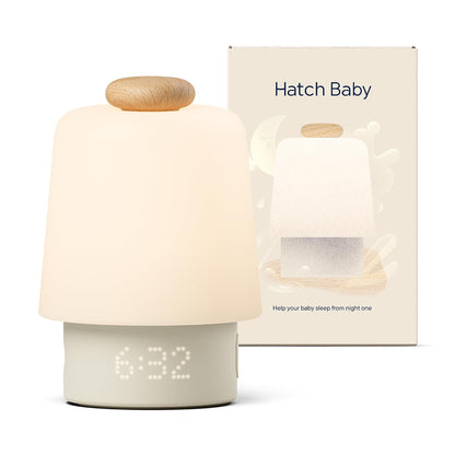 Hatch Baby Sound Machine & Night Light Routine Builder (Greige)