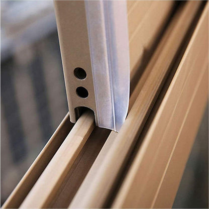 Door Strip Bottom, House and Glass Shower Door Seal Strip for Side of Door(Transparent), 1" x 16.4'
