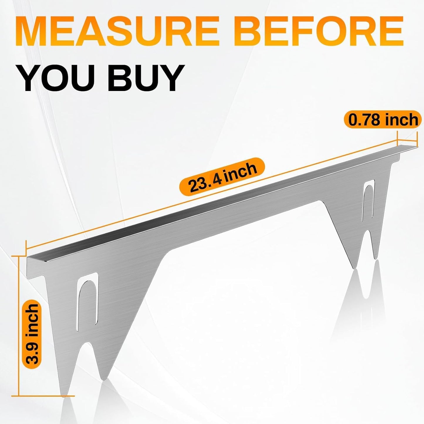 Stainless Steel Stove Gap Covers,Stove Gap Filler, Range Trim Kit, Stove Gap Guards, Heat Resistant and Easy to Clean, Easy retractable Length 13.8" to 27.5", Width 0.79",Black(2PCS)