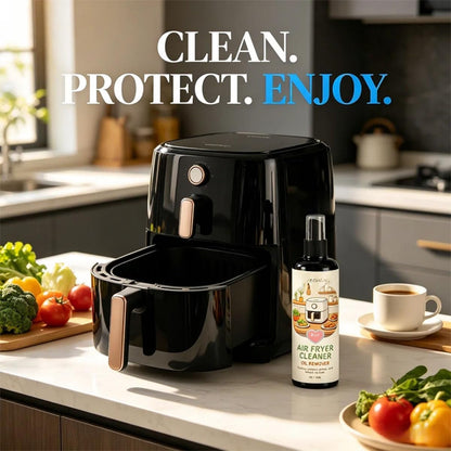 Air Fryer Cleaner and Degreaser Spray, Multi Surface Removes Grease, Grime, Oil Remover, Fast-Acting Kitchen Appliances (2PCS)