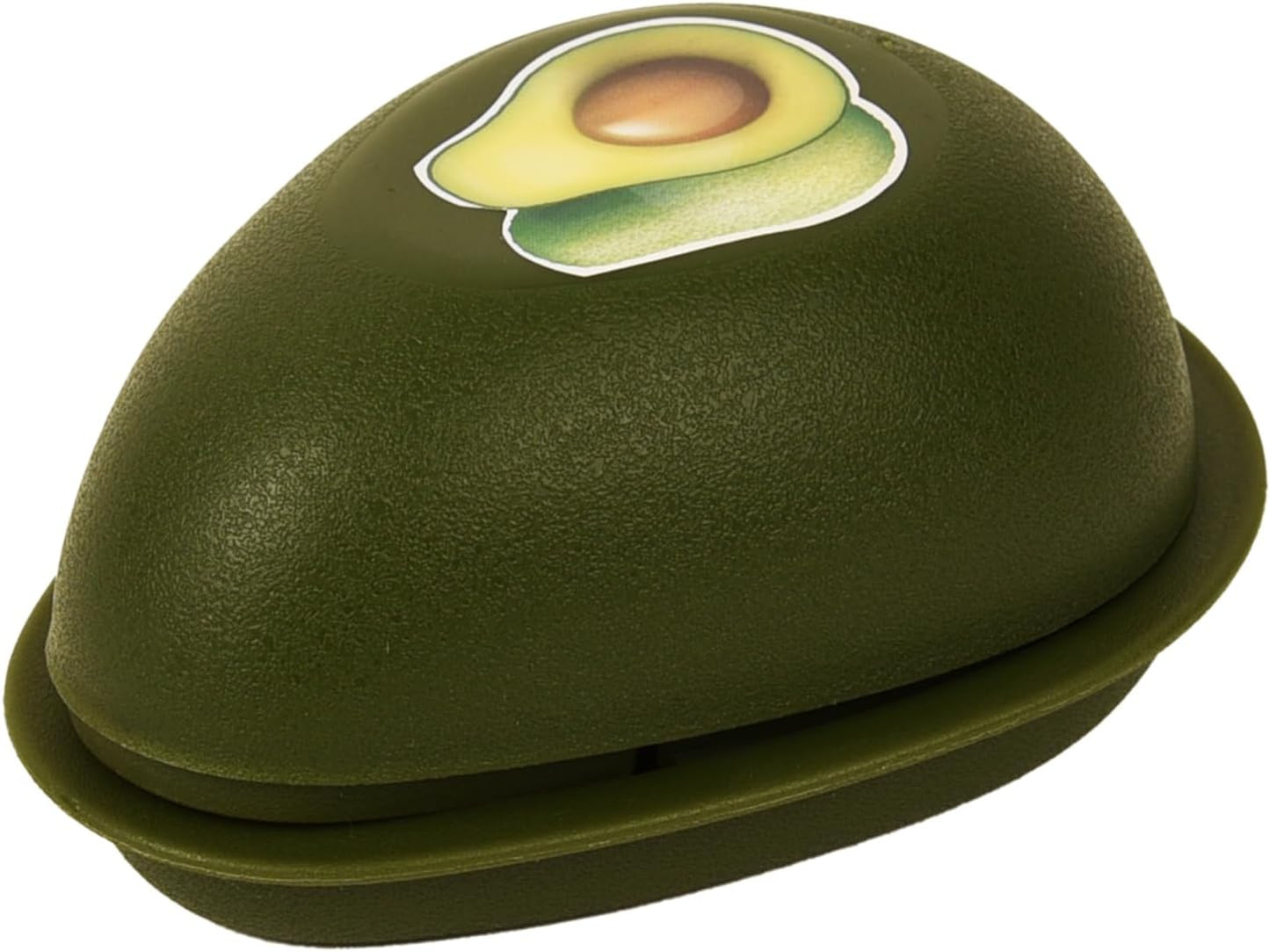 Food Keeper Storage Container with Lid, Food Saver for Fresh Avocados, Red Onions, and Garlic, BPA Free (Avocado)