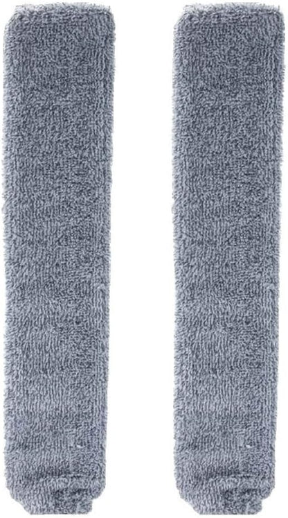 Retractable Gap Dust Cleaner Under Appliance Microfiber Duster Dust Brush with Extension Pole (36 to 49 inches) Cleaning Duster for Bed High Ceilings Furniture Bottom Household Gap Duster Gray