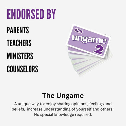 Pocket UNGAME - Seniors Edition - Non-Competitive Card Game for Seniors to Discuss, Share Values & self Express - Take a Walk Down Memory Lane - Age 55+