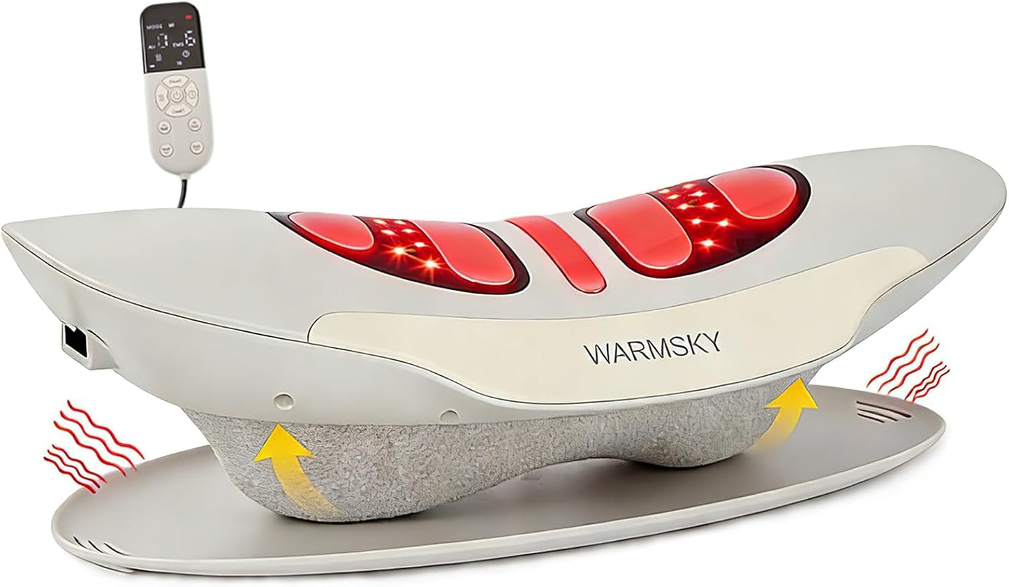 Smart Lower Back Massager with Soothing Warm Therapy & Air Traction – Spinal Decompression Device for Sciatica Relief, Lumbar Pressure & Stiffness – Ideal Gift for Parents & Loved Ones