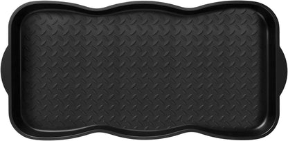Boot Tray for Entryway, 3 Pack Waterproof Shoe Trays for Indoor Outdoor Use 20"x15" Durable Shoe Mat with Raised Edge, Non-Slip Tray for Boots, Pets, Garden & Muddy Shoes