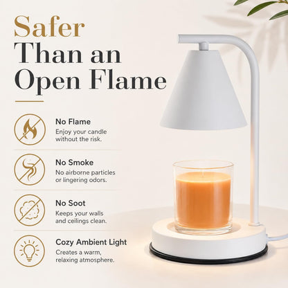 kobodon Candle Warmer Lamp with Timer Dragonfly Electric Candle Lamp Warmer