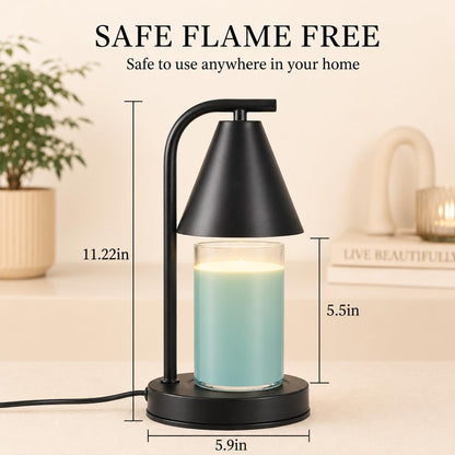 kobodon Candle Warmer Lamp with Timer Dragonfly Electric Candle Lamp Warmer