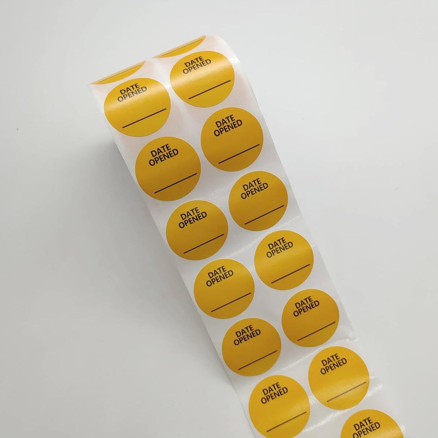 Date Opened Stickers,1.25 Inches Medication Instruction Labels,1000 Pcs