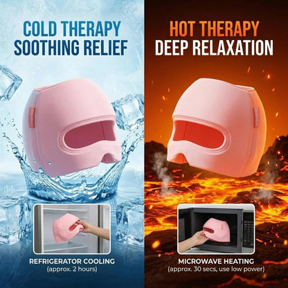 3-in-1 Migraine Relief Cap with Eye Holes