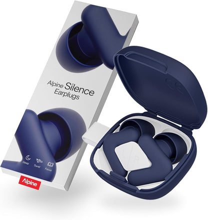 Alpine Silence | Ear Plugs for Noise Reduction, Sleep, Focus, & Travel