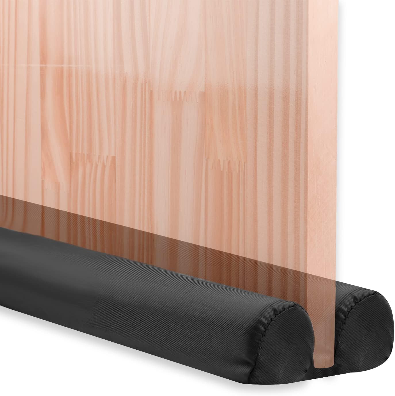 Adjustable Under Door Draft Stopper - Effectively Blocks Cold Air, Wind, Dust, and Reduces Noise - 30" Length | 30-inch adjustable under door draft stopper blocks cold air, dust, light and noise while helping improve indoor comfort