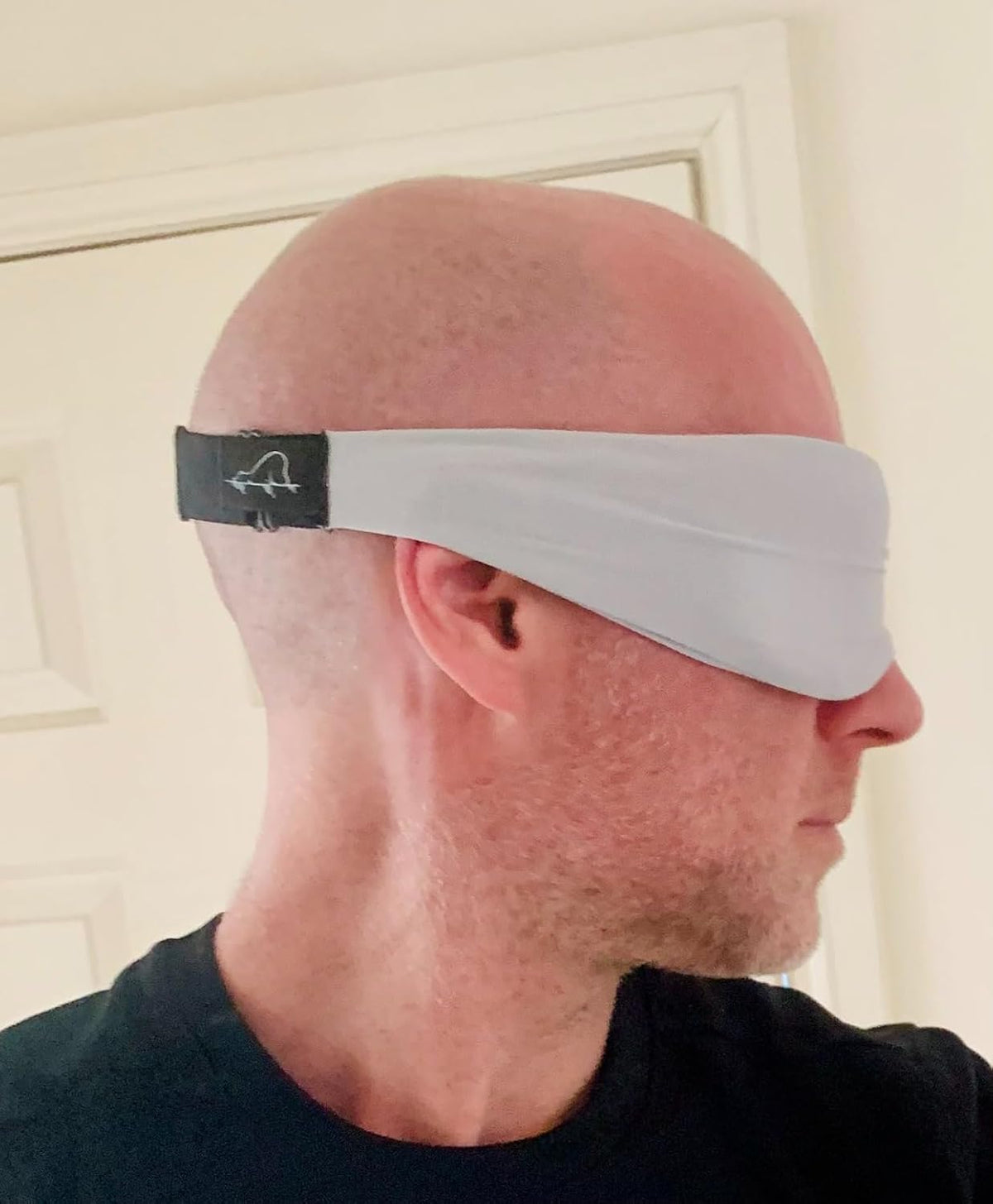 ALASKA BEAR Memory Foam Sleep Mask, Contoured Eye Cups for Women Men, Blue