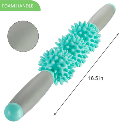 Coolife Fascia Muscle Roller, Cellulite Massager, Fascia Roller Stick