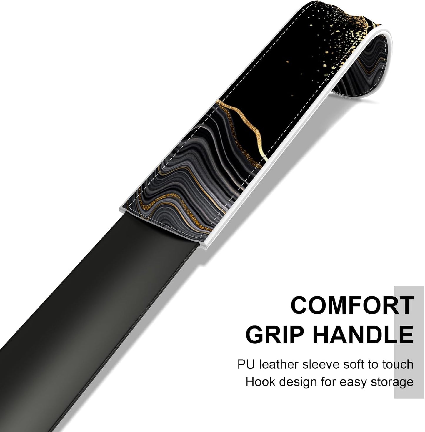 16.5 Inch Long Handle Shoe Horn for Seniors Men Women Kids, Metal Shoe Horns for Boots