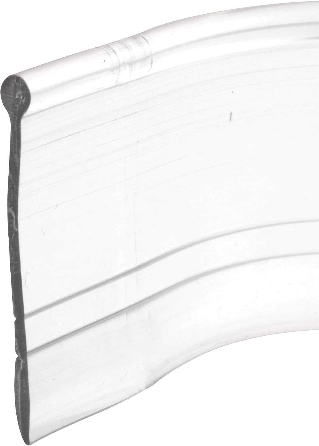Prime-Line M 6184 Vinyl Shower Door Bottom Sweep, 37 In. x 1 In. Strip, Clear (Single Pack)