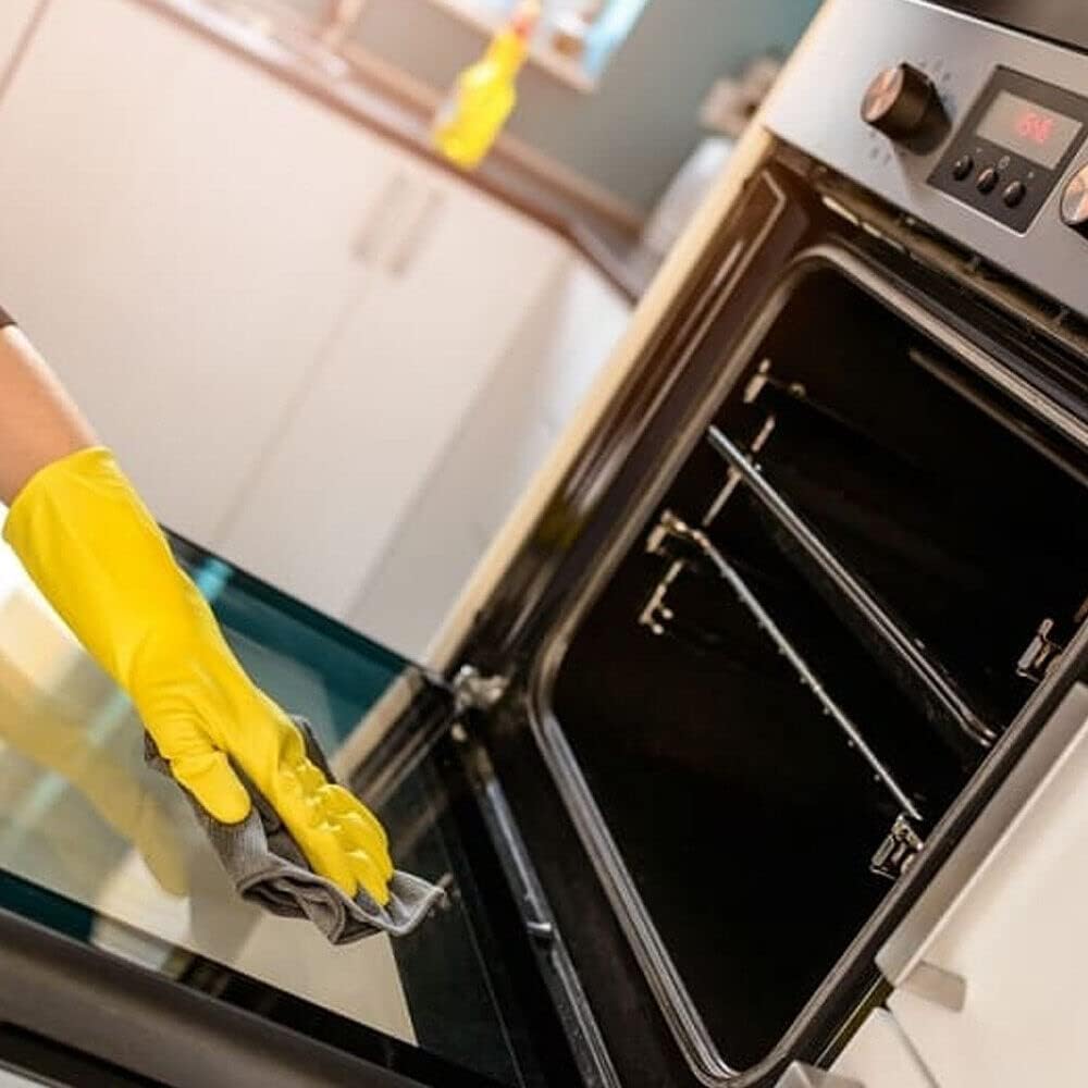 Elbow Grease Oven Cleaning Kit (500ml) Contains Bag, Bottle & Gloves | All in One Fume-Free Oven, Rack, Grill, Tray Deep Cleaner and Degreaser | Easy Burnt Food, Grease & Grime Removal For Ovens