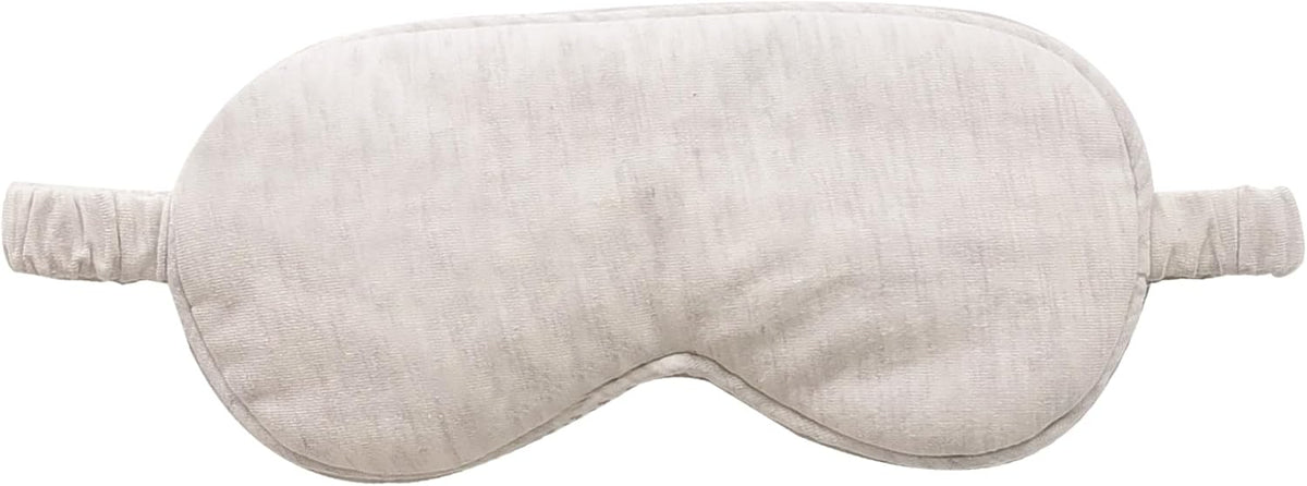 Eye Masks for Sleep, Beige Cotton Sleep Mask Lightweight and Comfortable Elastic Eye Mask for Nighttime Sleeping, Traveling Suitable for Men Women