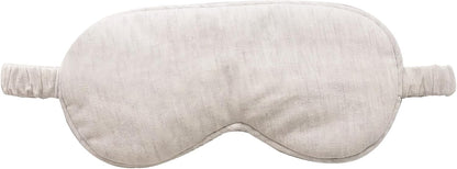 Eye Masks for Sleep, Beige Cotton Sleep Mask Lightweight and Comfortable Elastic Eye Mask for Nighttime Sleeping, Traveling Suitable for Men Women