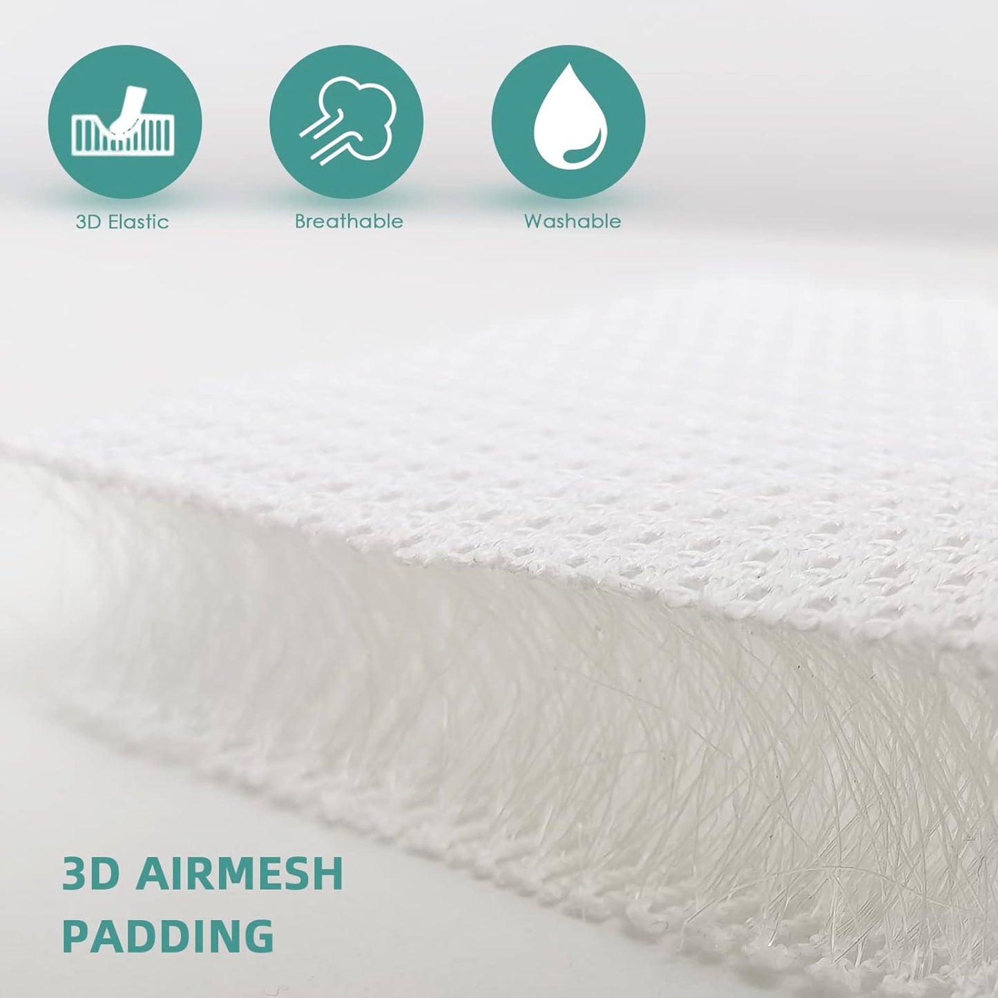AEROiVi Car Seat Cushion Breathable Mesh Non-Slip Comfort Seat Truck Office | Car Seat pad for Driving 3D Air Mesh Car Seat Protector Works with Truck SUV and Office Chair Home Quick Drying Washable