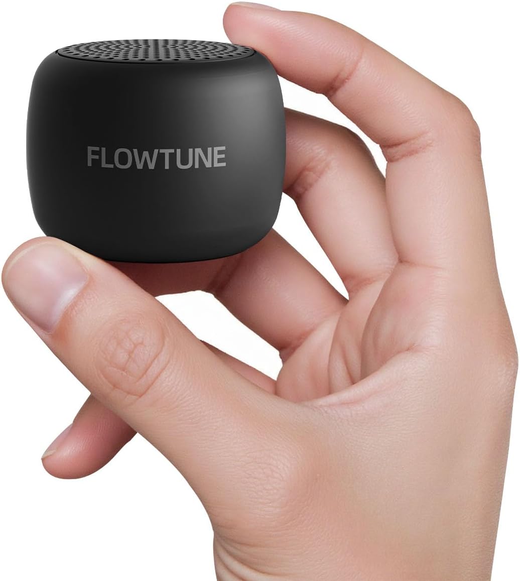 FLOWTUNE Sound Machine White Noise Machine for Baby Adults, 18 Non-looping Sounds, Timer, Memory Function, Portable Sleep Sound Therapy Gift (White)