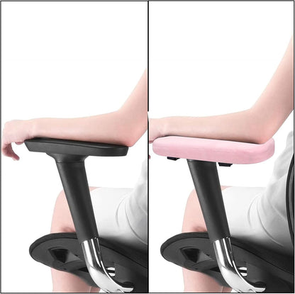MOSISO Chair Armrest Pads, Home/Office Chair Arm Rest Covers, Black