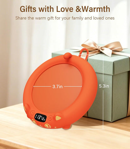 Supsonic Coffee Mug Warmer, Cup Warmer for Desk with 4 Temp Settings | Fast heating beverage, 2-12h Auto shut-off, Constant temperature, Smart gift for women men, Works with tea, milk, candle