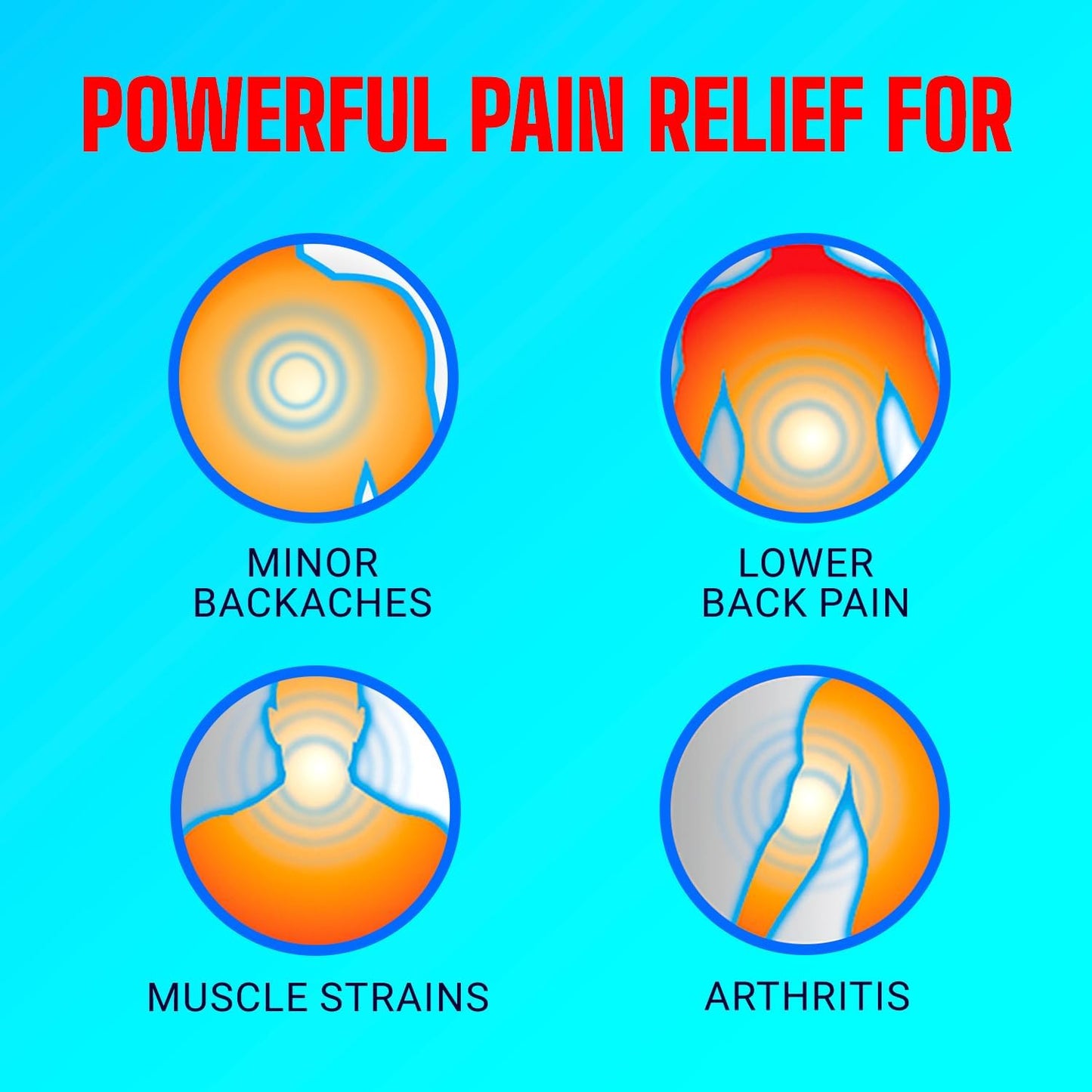 Icy Hot Medicated Patch Extra Strength Pain Relief Patch for Back or Large Area, 5 Count