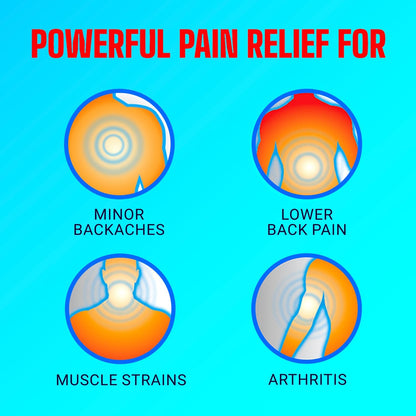 Icy Hot Medicated Patch Extra Strength Pain Relief Patch for Back or Large Area, 5 Count