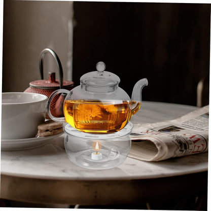 Retro Teapot Warmer Tea Pot Heating Base Tea Warmer Heater for Kitchen