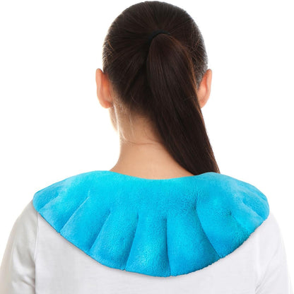 NatraCure Microwave Heating Pad for Neck, Shoulders and Back - Heated Wrap & Microwavable Warmer Moist Heating Pad with SmartBead Technology - Physical Therapy FSA, HSA, Spa Gifts - 1PK