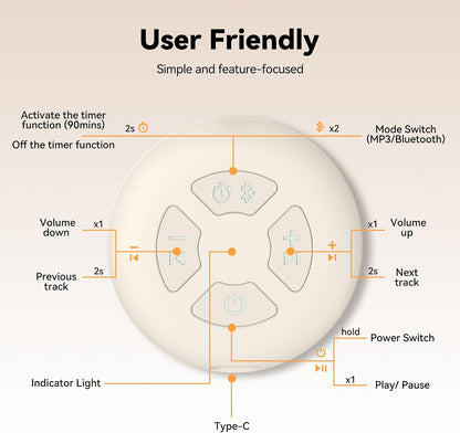 Portable Baby Sound Machine & Essentials for Babies & Kids
