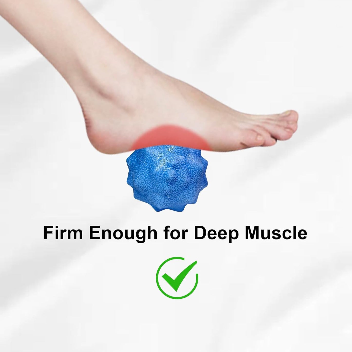 Foot Massage Ball Myofascial Release, Pain Relieve from Plantar Fasciitis, Massage Tool for Tight Muscles and Sore Feet, Restore Foot Massage Roller
