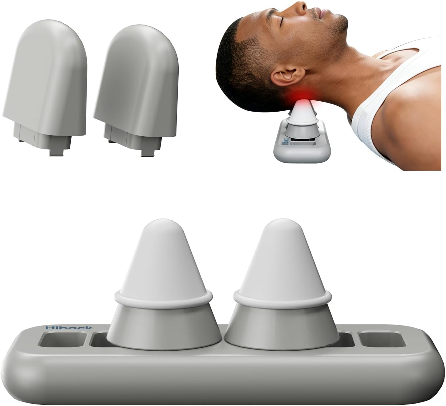 Self Myofascial Release Tool, Occipital Release Tool, Pressure Point Massage Tool, Full-Body Trigger Point Relief for Back Neck Hip Leg Foot