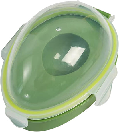 Avocado Saver – Airtight Container w/ Silicone Seal, Travel/Fridge Storage | prevent browning. Keeps avocados fresh. Leak-proof, portable, durable—perfect for lunch, travel & meal prep.