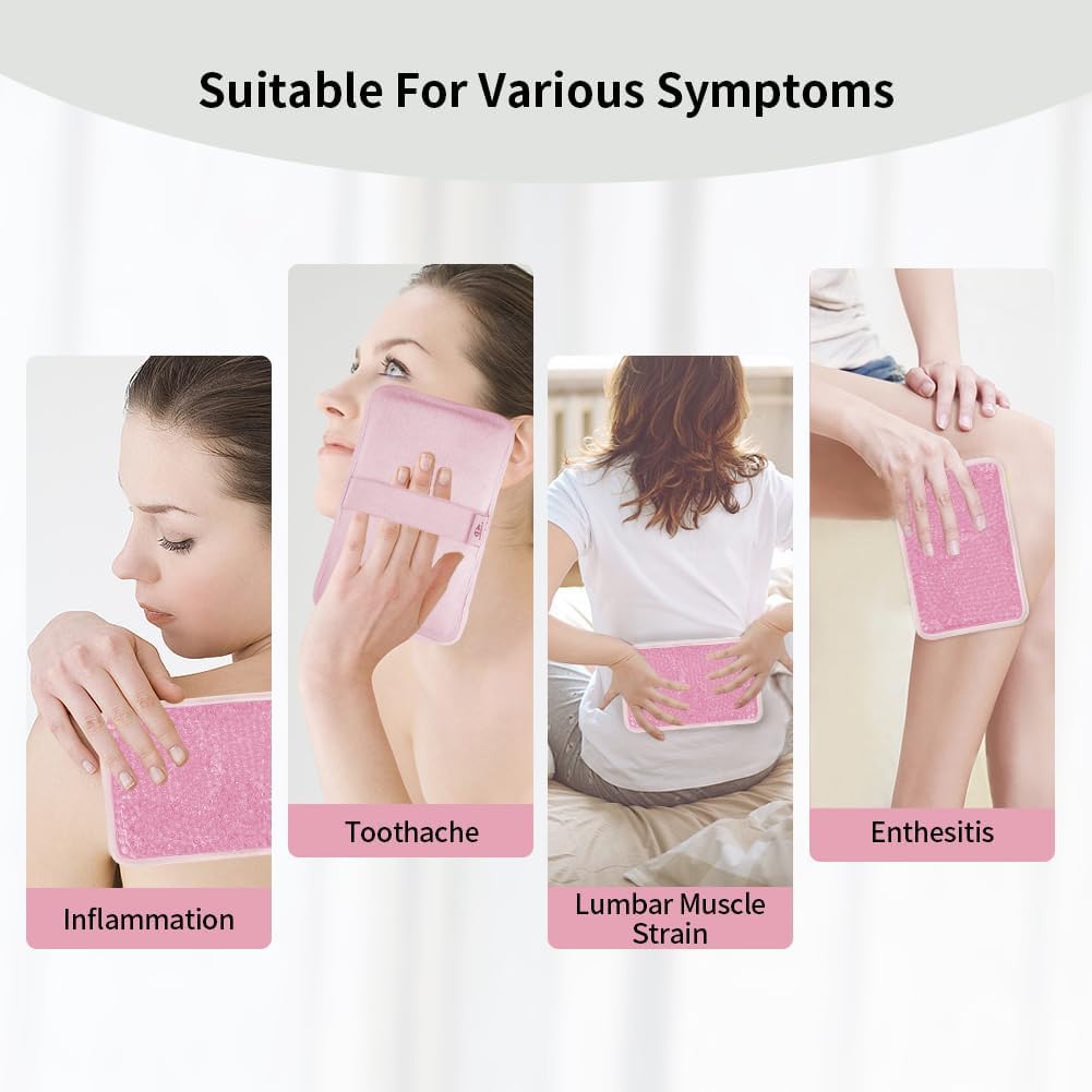 Ice Packs for Injuries Reusable, Hot & Cold Therapy