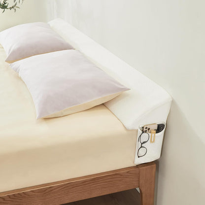 King Bed Wedge Pillow for Headboard Gap, Bed Gap Filler, L 72"