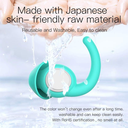 WUTAN Ear Plugs for Sleeping, 33dB Noise Cancelling Silicone Reusable | Jellyfish Bionic Design, Side Sleeper Friendly, 2 Pairs, S/L, Washable, Waterproof for Swimming, Travel Essential, Latex-Free