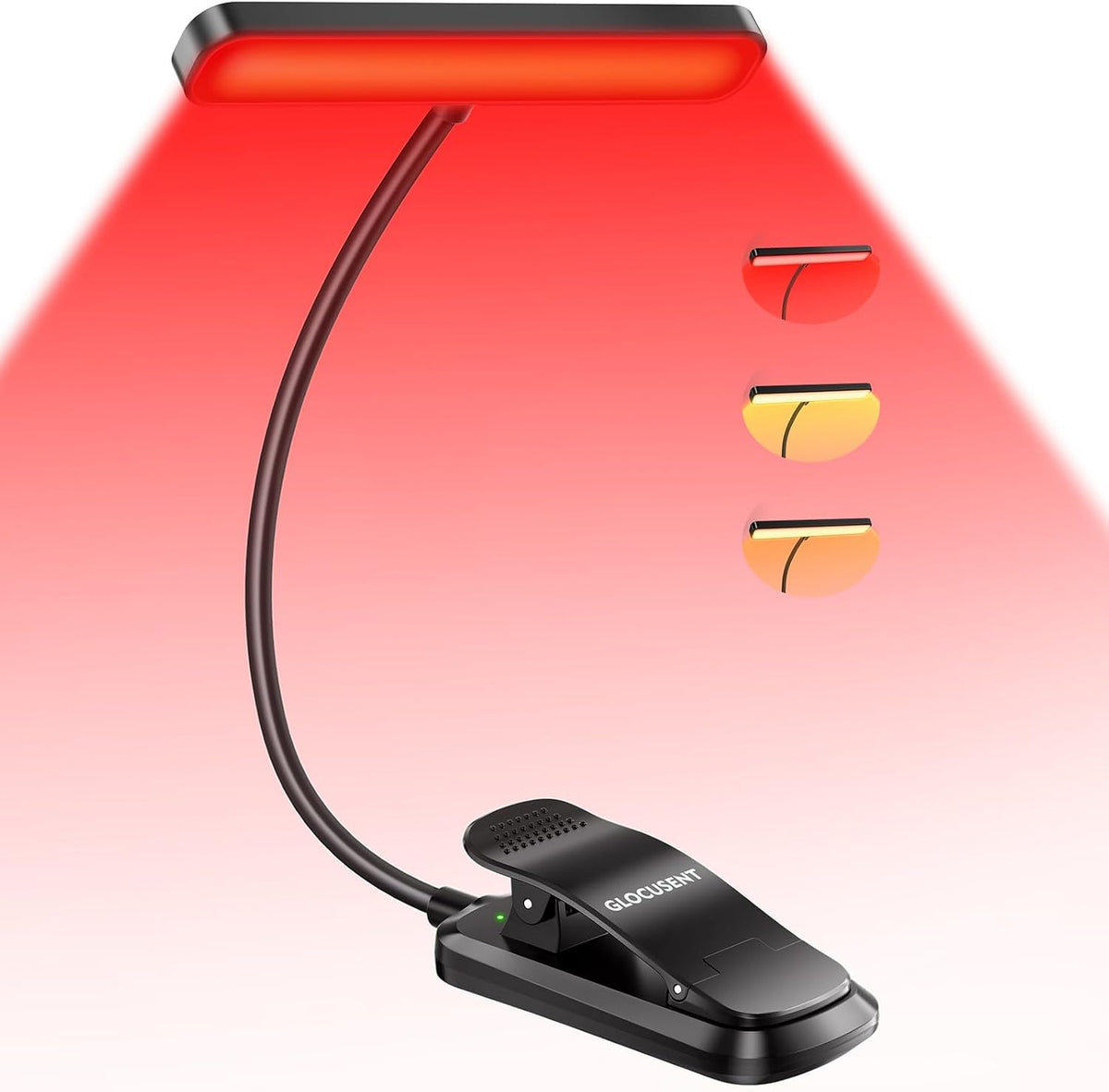 Glocusent 26 LED Reading Lights for Books in Bed, Ideal Gifts for Reader