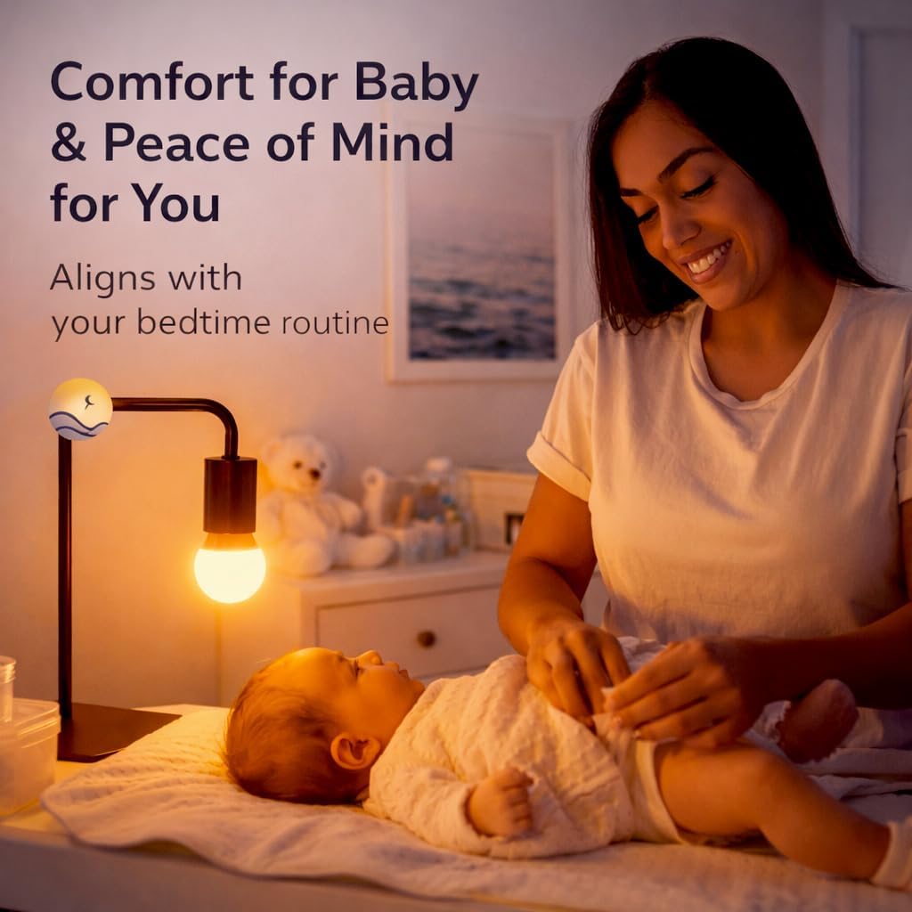 Amber Light Bulbs for Sleep I 1800K Warm Light Bulbs for Bedside Lamp I 3.5W E26 Led Bulb (60W Equiv) Orange Led Lights for Bedroom Soft Warm Lighting I Dim Night Light for Kids Room Warm Light Lamp