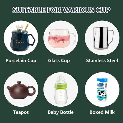 Coffee Warmer for Desk with Mug Set. Birthday Gifts Graduation Gifts for Woman. Coffee Cup Warmer with Automatic Shut Off, Heated Coffee Mug. Drink Warmer for Cocoa, Tea, Milk (Pink)