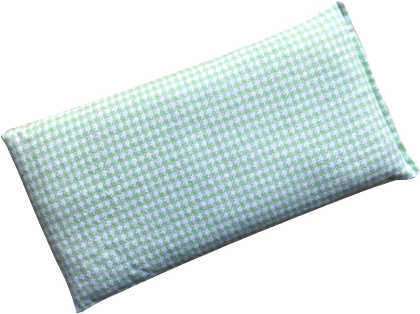 HOME COMFORT Rice & Lavender Microwavable Heating Pad-Reusable Moist Heat or Cold Therapy 10” X 5” (White Clouds)