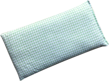 HOME COMFORT Rice & Lavender Microwavable Heating Pad-Reusable Moist Heat or Cold Therapy 10” X 5” (White Clouds)