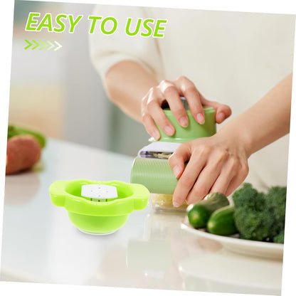Amosfun 2PCS Food Grater Finger Guard Set Multi-functional Hand Protector Sturdy Design for Safe Vegetable Grating and Slicing Kitchen