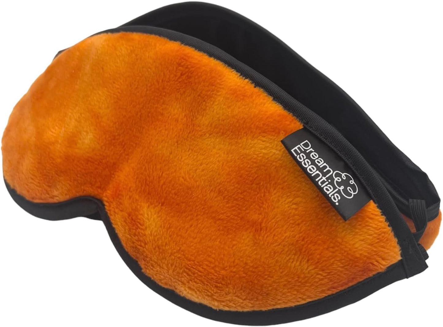 Dream Essentials Utopia Luxury Plush Sleep Mask, Handmade in the USA, Breathable Cotton, Adjustable Wide Headband, Men and Women, Nose Bridge for Light Block, Travel, Yoga, Meditation (Tie Dye Purple)