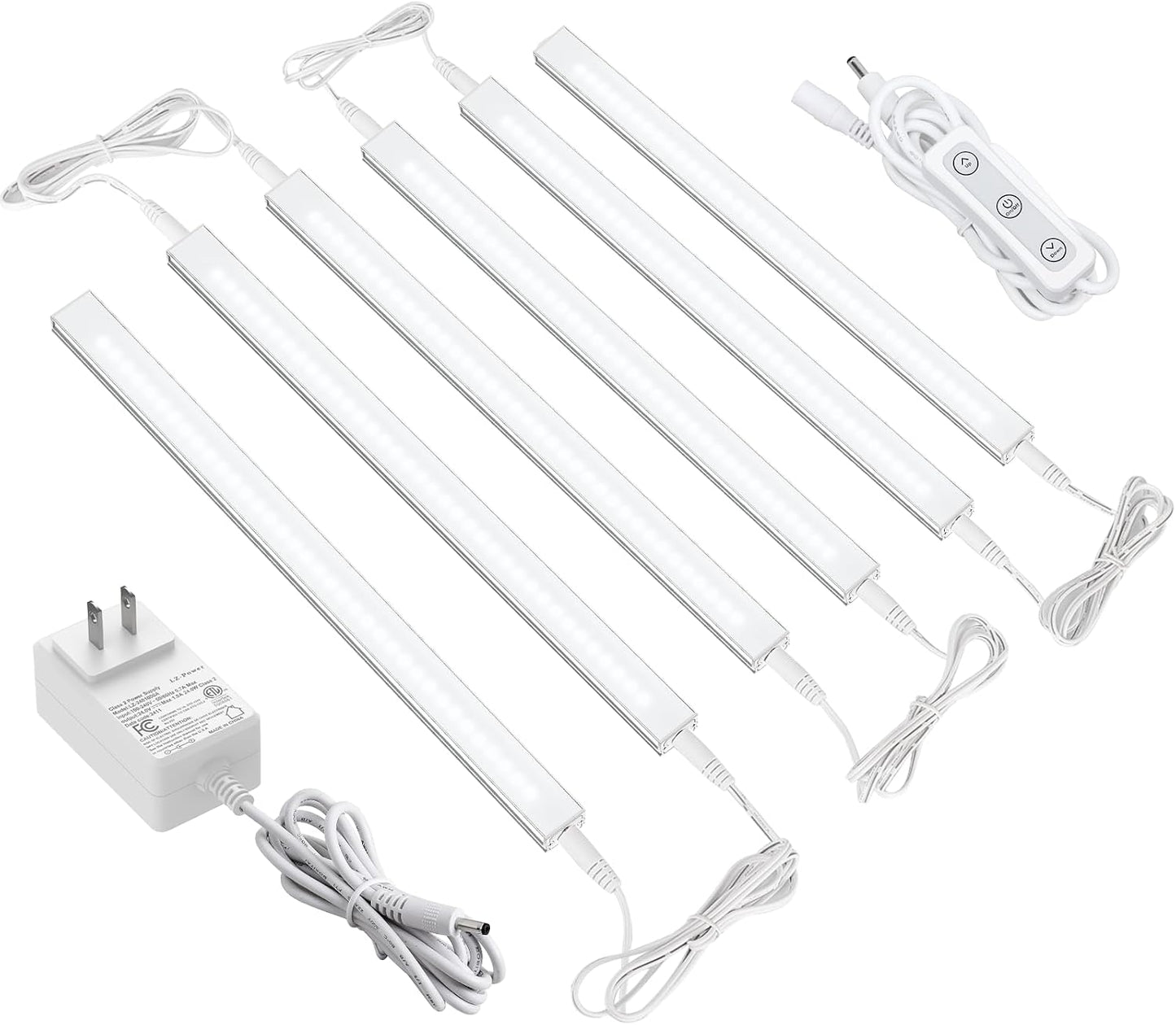 Motion Sensor Cabinet Lighting, 4500K Daylight, 3 Pack 12 inch Linkable