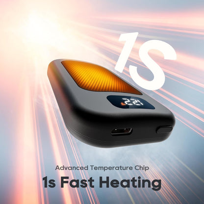 Hand Warmers Rechargeable 4 Pack, 6400mAh Electric Hand Warmers, AI Smart Chips 20Hrs Long Safe Heat, Portable Pocket Heater, Outdoor Camping Hunting Golf Accessories
