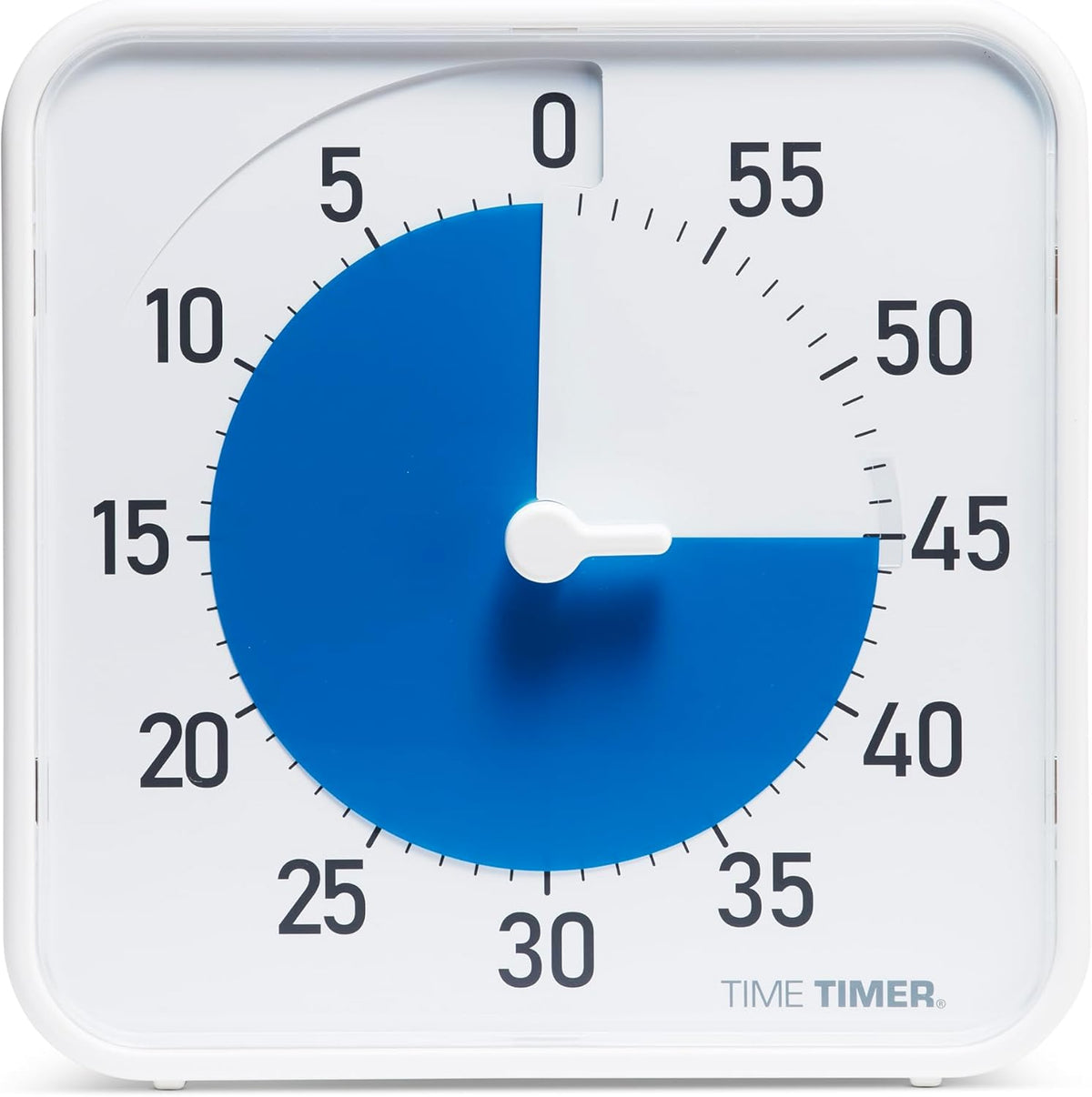 TIME TIMER 12 inch Visual Timer 60 Minute Kids Desk Countdown Clock with Dry Erase Activity Card, Also Magnetic for Classroom, Homeschooling Study Tool, Task Reminder, Home and Kitchen Timer