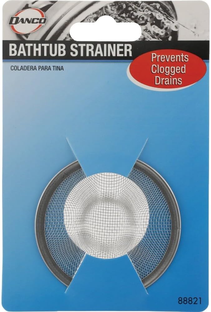 Danco Lavatory Sink Mesh Strainer, 2 in, Stainless Steel (88820)