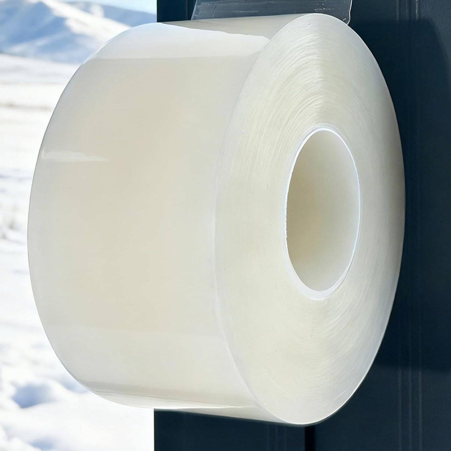 Window Sealing Tape, Window AC Insulation Tape, White 3 Inch x 65 FT | Waterproof Blocker for Cold Heat Air, Windproof, No Residue Strong adheisve